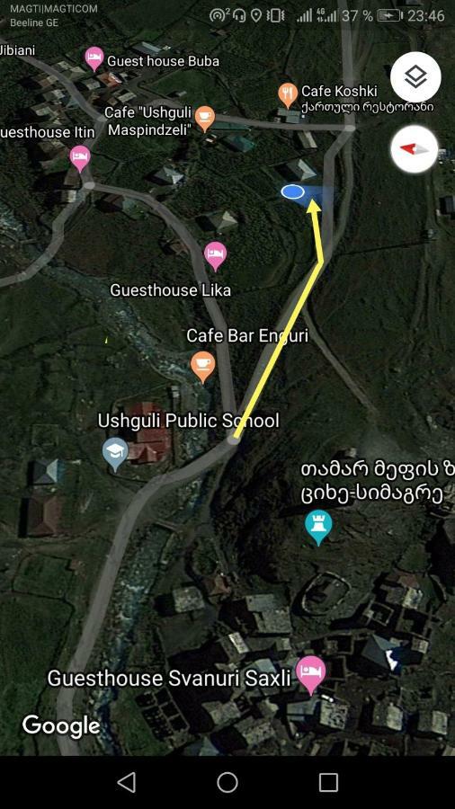 Guesthouse Svanuri Sakhli Ushguli Luaran gambar